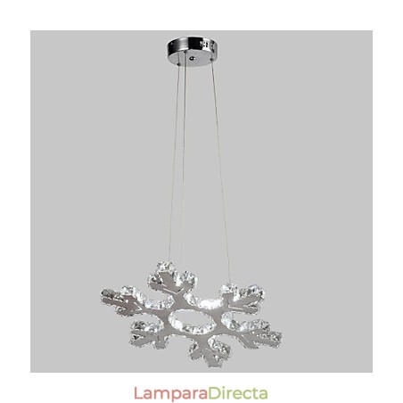 Lámpara de araña clásica tradicional de metal cromado Lámpara de araña clásica tradicional de metal cromado