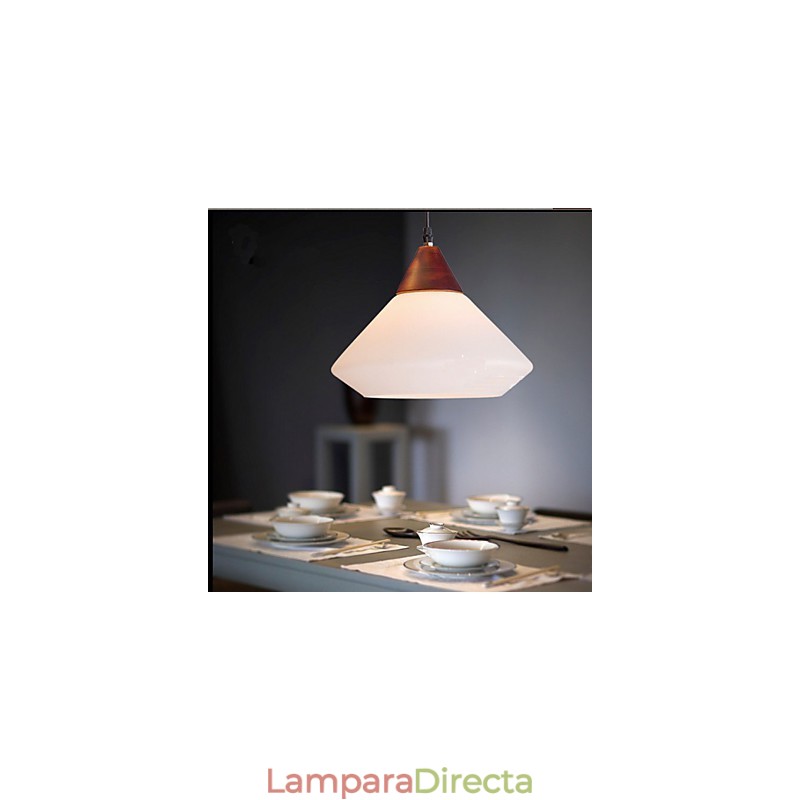 Lámpara colgante sencilla