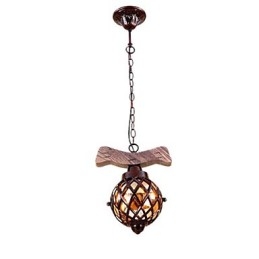 Lámpara colgante de araña estilo mini, tradicional, clásica, estilo campestre, globo.