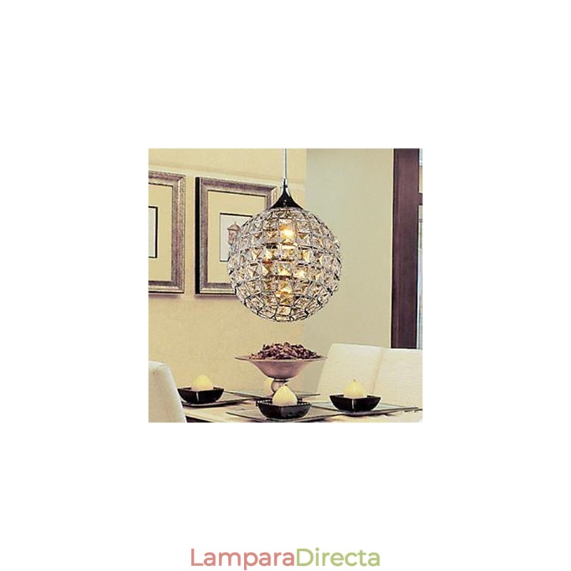 Lámpara de araña Crystal Creative Arts Meals