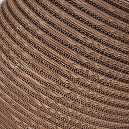 Lámpara colgante de 1 luz, moderna, de tela.