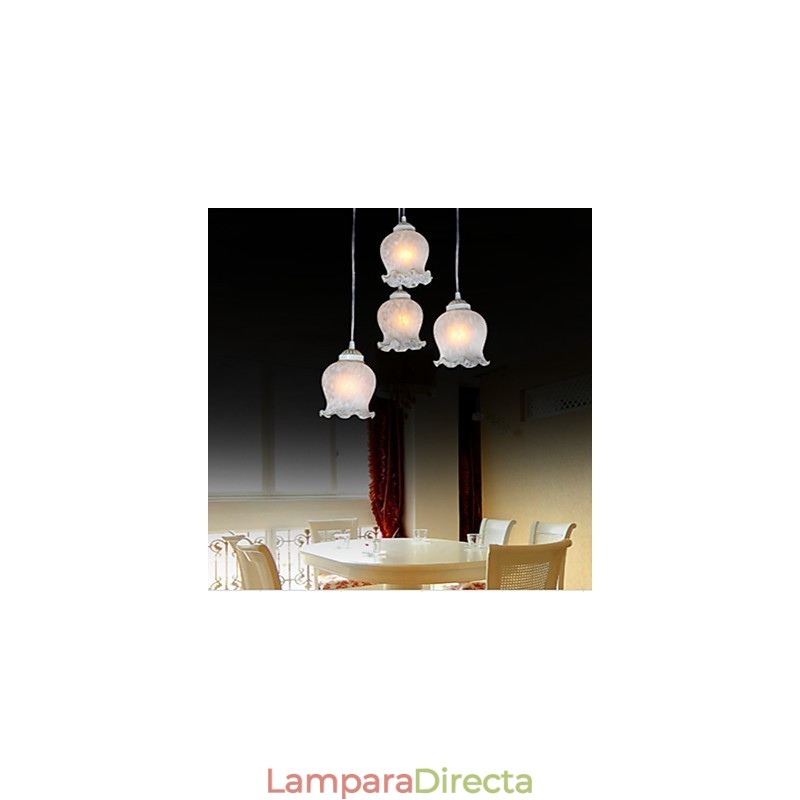 Lámparas colgantes tradicionales clásicas vintage retro de metal
