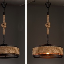 Lámpara colgante de araña de metal de 2 luces de otros diseñadores de Country