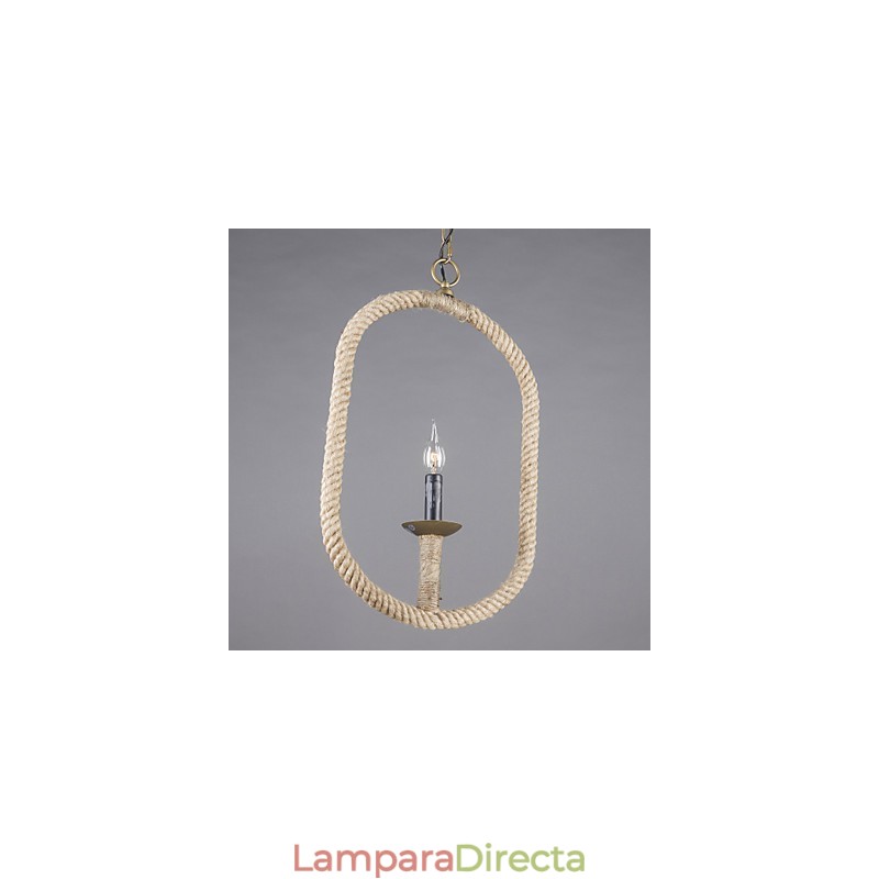 Lámparas colgantes tradicionales clásicas rústicas estilo cabaña vintage retro campestre