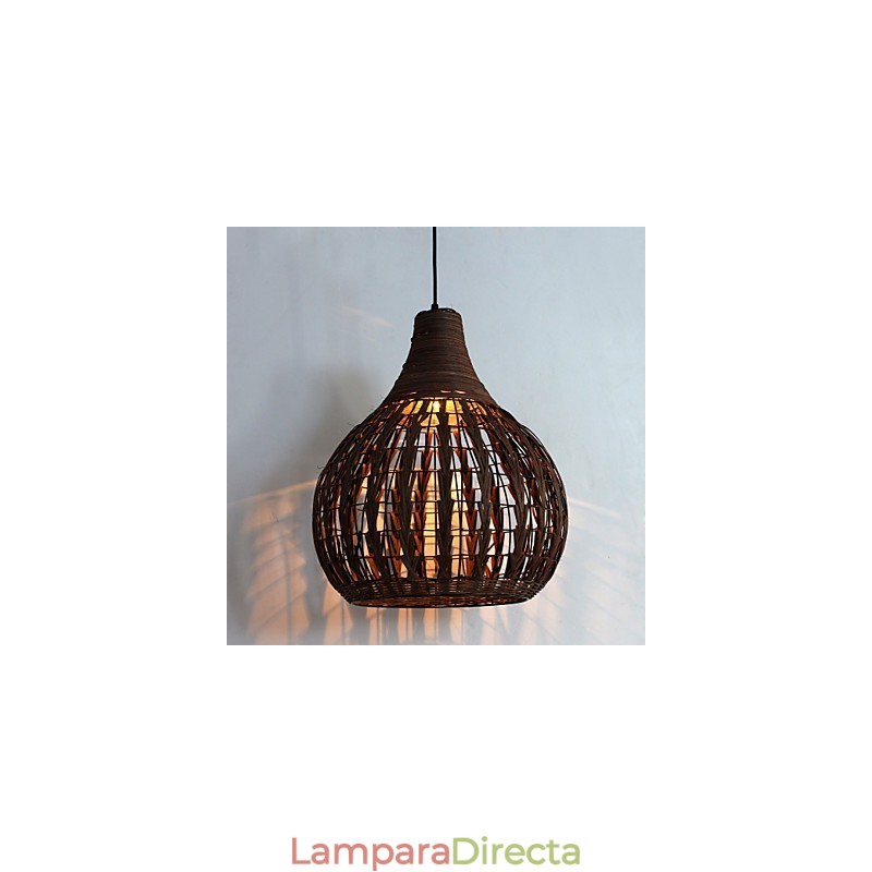 Lámpara colgante con pintura estilo mini estilo campestre