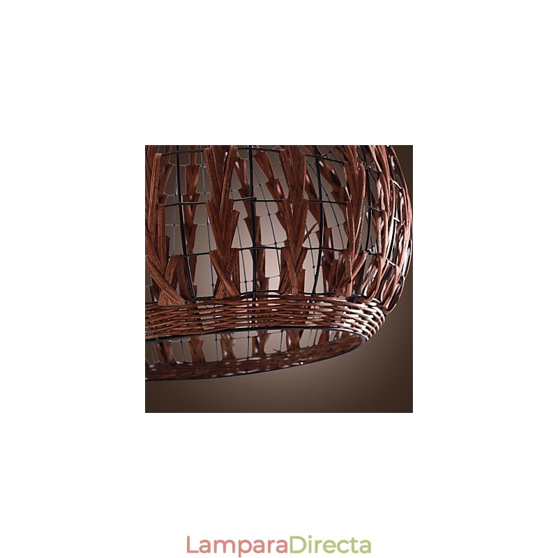 Lámpara colgante con pintura estilo mini estilo campestre
