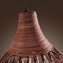 Lámpara colgante con pintura estilo mini estilo campestre