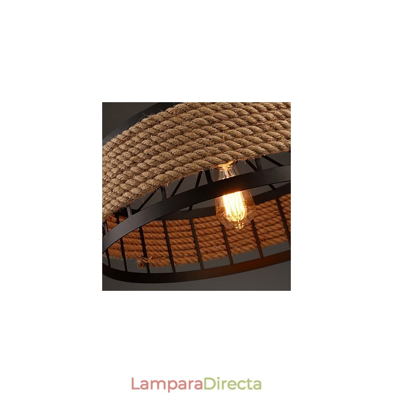 Lámpara colgante de araña de metal de 2 luces de otros diseñadores de Country