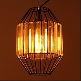 Colgante de jaula de pájaros creativo retro americano