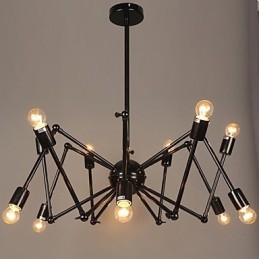 Lámpara colgante de metal creativa Lámparas colgantes modernas Lámpara colgante de café