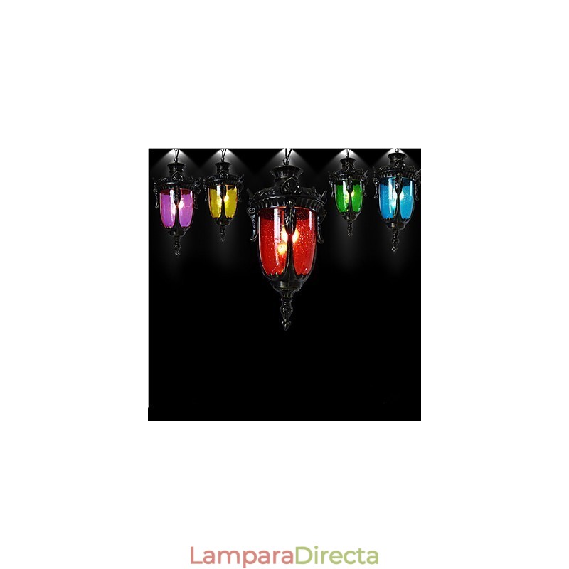 Colgante de arte simple industrial retro