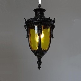Colgante de arte simple industrial retro