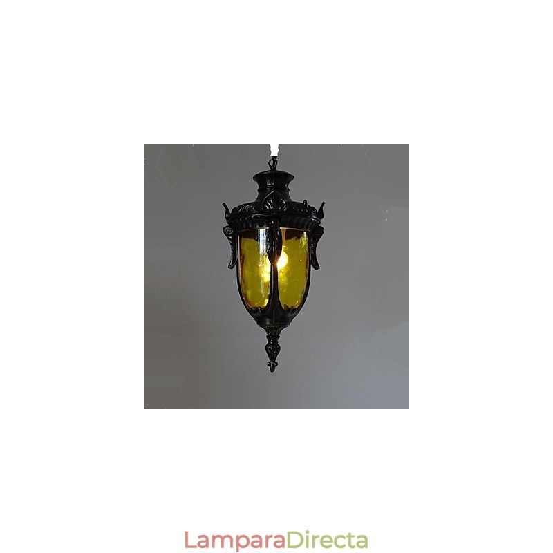 Colgante de arte simple industrial retro