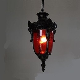Colgante de arte simple industrial retro