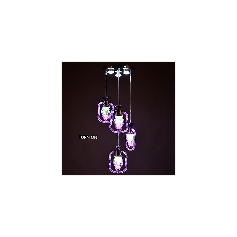 Lámparas colgantes modernas contemporáneas de metal