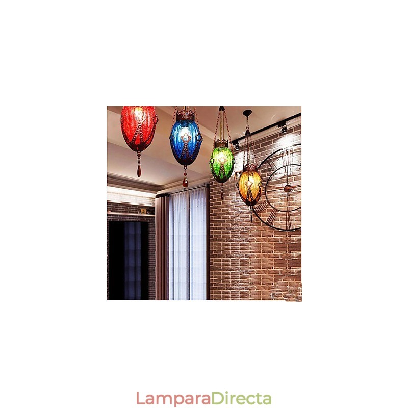 Lámpara de araña retro estilo pastoral industrial Coffee Deck One