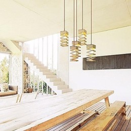 Lámparas colgantes 1 luz Modernas Simples Artísticas