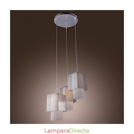 Lámpara colgante galvanizada de estilo mini contemporáneo moderno Lámpara colgante galvanizada de estilo mini contemporáneo moderno
