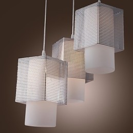 Lámpara colgante galvanizada de estilo mini contemporáneo moderno
