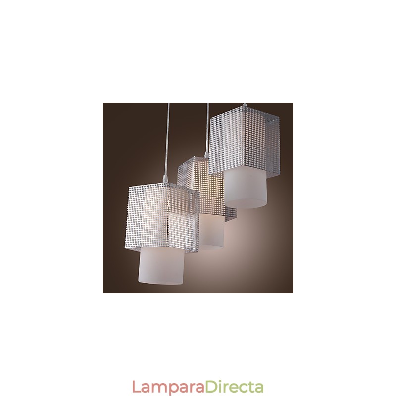 Lámpara colgante galvanizada de estilo mini contemporáneo moderno