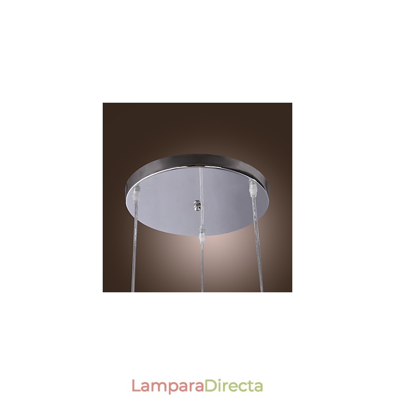 Lámpara colgante galvanizada de estilo mini contemporáneo moderno