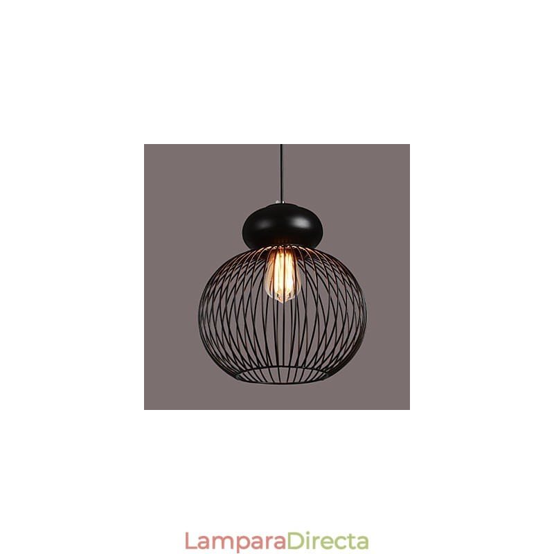 Lámparas colgantes estilo mini, estilo retro, para garaje, de metal.