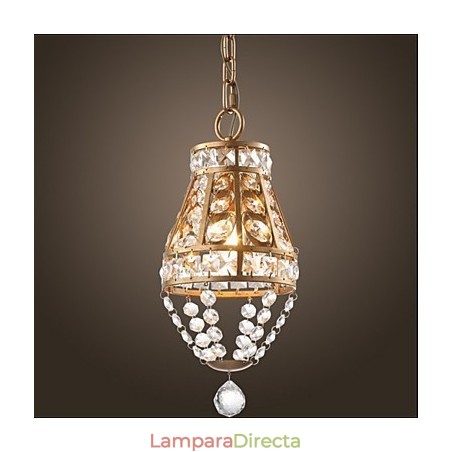 Lámpara de araña de cristal estilo country americano, estilo retro para porche. Lámpara de araña de cristal estilo country americano, estilo retro para porche.