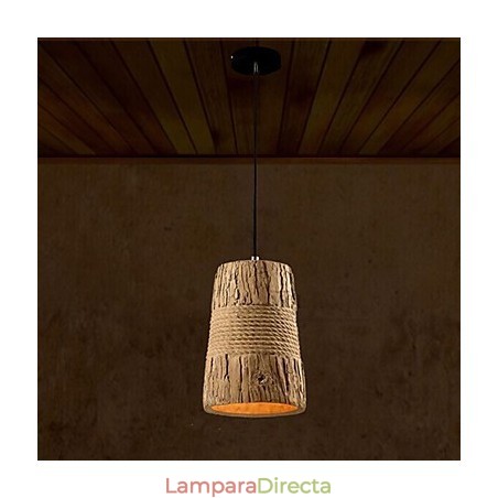 Lámpara colgante industrial retro de cemento Lámpara colgante industrial retro de cemento