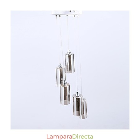 Lámpara de vidrio transparente, simple, moderna y creativa. Lámpara de vidrio transparente, simple, moderna y creativa.