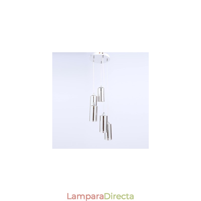 Lámpara de vidrio transparente, simple, moderna y creativa.
