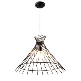 Lámpara colgante de araña estilo mini rústico estilo cabaña retro garaje metal