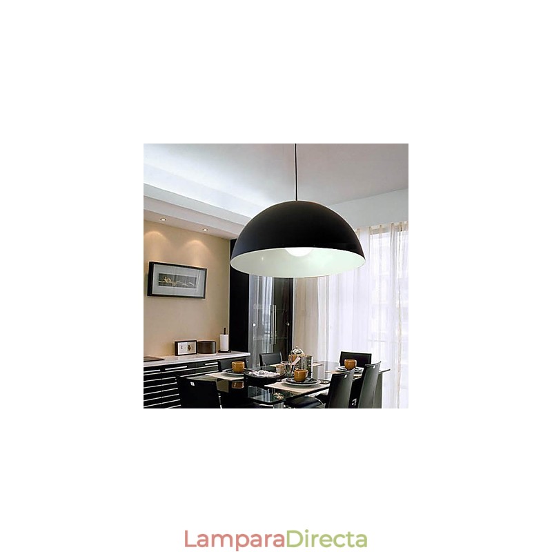 Lámpara colgante de metal contemporánea moderna