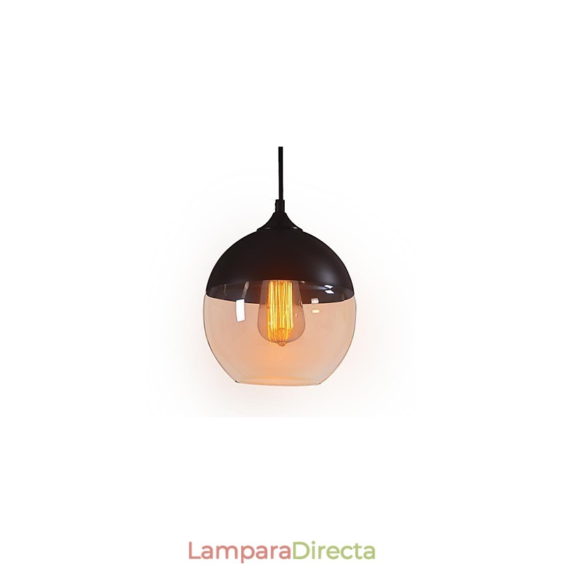 Lámpara colgante de techo de cristal vintage moderna WestMenLights de 200 mm de diámetro