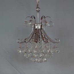 Lámpara colgante moderna contemporánea de cristal mini estilo galvanizado