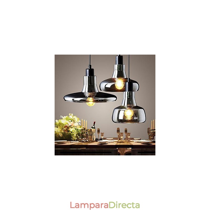 Lámpara de sombra original de estilo europeo de 3 luces