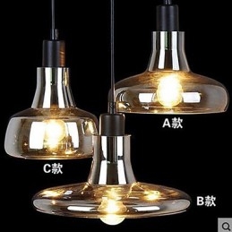 Lámpara de sombra original de estilo europeo de 3 luces