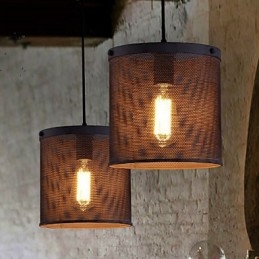 Lámpara de araña de metal moderna de estilo mini contemporáneo