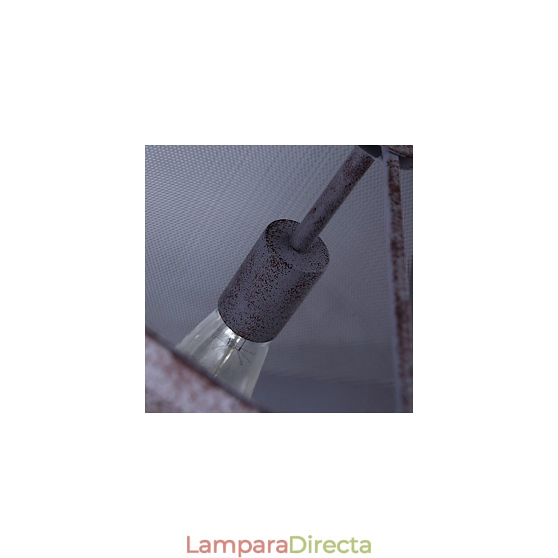Lámpara de araña de metal moderna de estilo mini contemporáneo