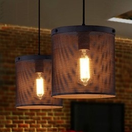 Lámpara de araña de metal moderna de estilo mini contemporáneo