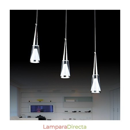 Lámpara colgante de 3 luces moderna contemporánea de metal Lámpara colgante de 3 luces moderna contemporánea de metal