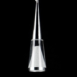 Lámpara colgante de 3 luces moderna contemporánea de metal