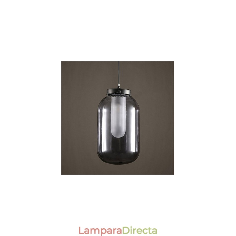 Lámparas de cristal modernas y sencillas