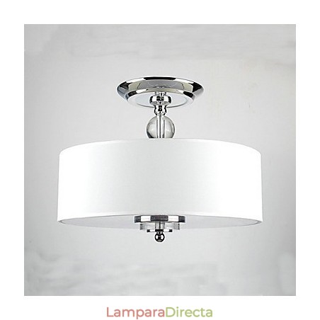 Lámpara colgante moderna y elegante de 3 luces con pantalla de franela Lámpara colgante moderna y elegante de 3 luces con pantalla de franela