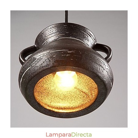 Lámpara de araña colgante de cerámica retro con personalidad para casa de té Lámpara de araña colgante de cerámica retro con personalidad para casa de té