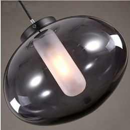 Lámparas de cristal modernas y sencillas