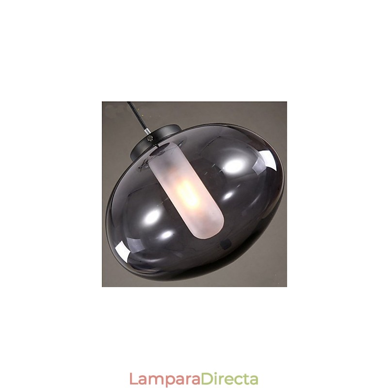 Lámparas de cristal modernas y sencillas