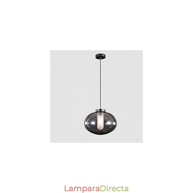 Lámparas de cristal modernas y sencillas