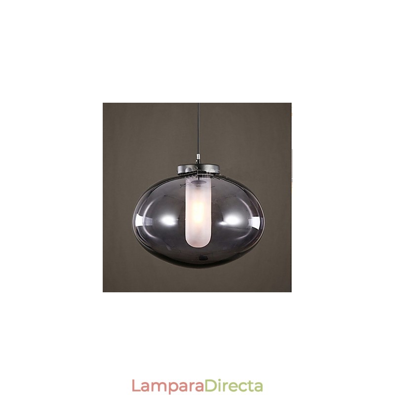 Lámparas de cristal modernas y sencillas