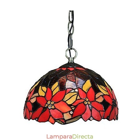 Lámpara colgante galvanizada estilo mini tazón