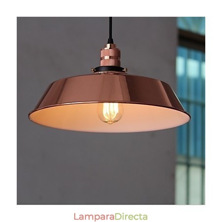 Lámpara de araña retro minimalista con cubierta única de 360 mm de diámetro. Lámpara de araña retro minimalista con cubierta única de 360 mm de diámetro.